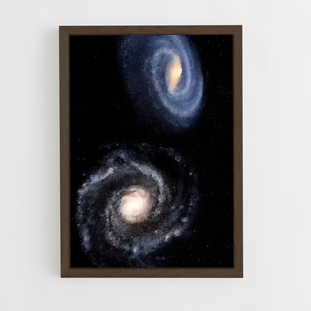 Poster La Voie Lactée et Andromède (vue 5)